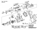 Bosch 0 601 174 103  Percussion Drill 220 V / Eu Spare Parts